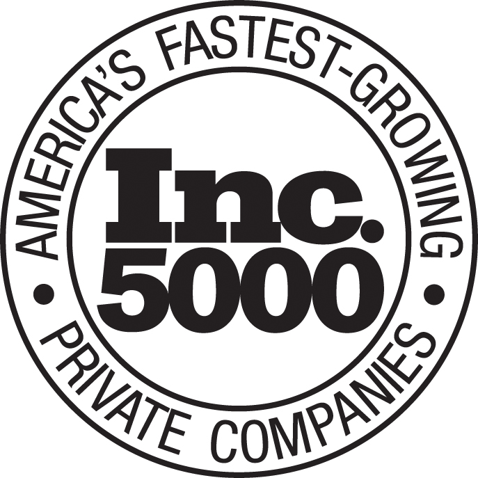 Inc. 5000 Medallion for America's Fastest-Growing Private Companies