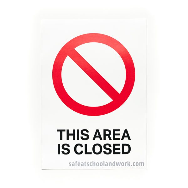 This area is closed wall graphic business package