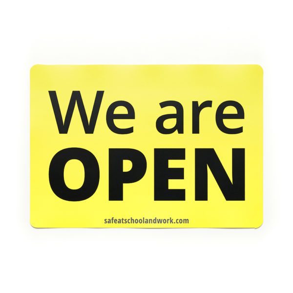 We Are Open Graphic