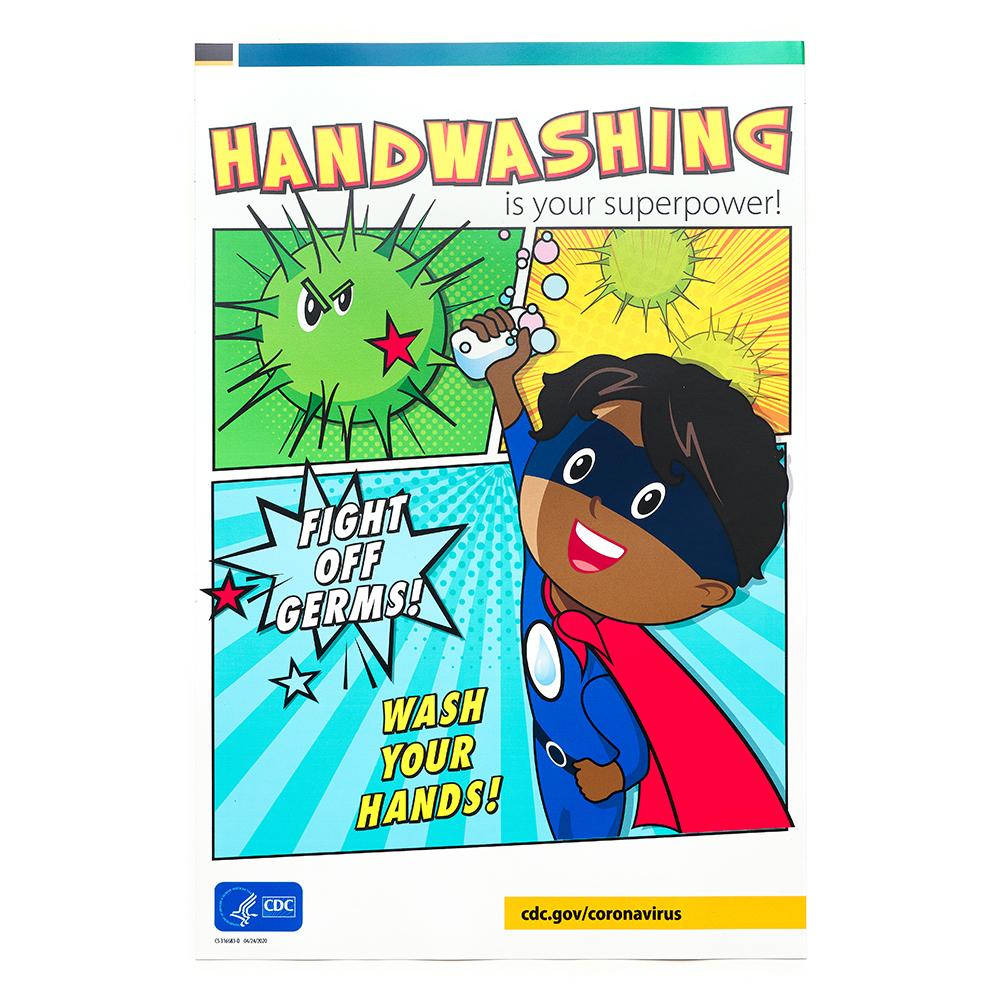 Handwashing Is Your Superpower - Small - NGS Films and Graphics
