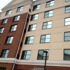 Homewood Suites with 3M solar film installed by NGS.
