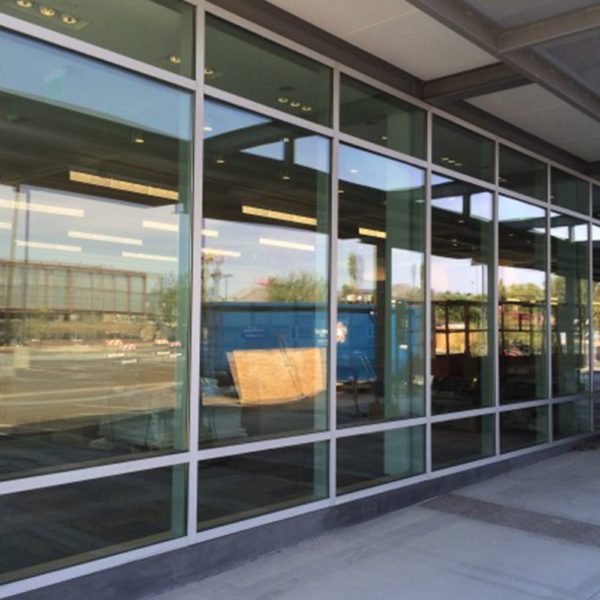 Implementation of Solar Control Window FIlm at The COntainer Store. Installed by NGS FIlms and Graphics.