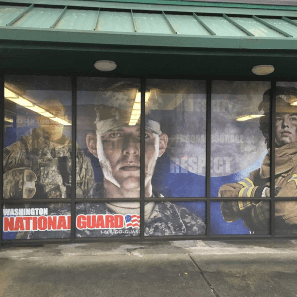 Flat Glass Printed Graphics Implementation by NGS for National Guard